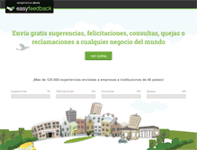 Tablet Screenshot of easyfeedback.com